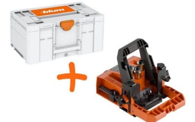 BLUM áprilisi akció – ajándék ECODRILL és TANOS L237 tárolókkal